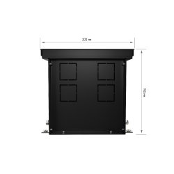 Внутрипольный конвектор Royal Thermo Atrium 190/200/900-DG-U-BL