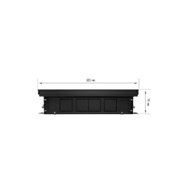Внутрипольный конвектор Royal Thermo Atrium 75/300/1100-DG-U-AU
