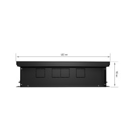 Внутрипольный конвектор Royal Thermo Atrium 110/400/2500-DG-U-DB