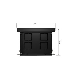 Внутрипольный конвектор Royal Thermo Atrium 150/200/1100-DG-U-NA