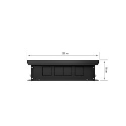 Внутрипольный конвектор Royal Thermo Atrium 90/300/1300-DG-U-NA