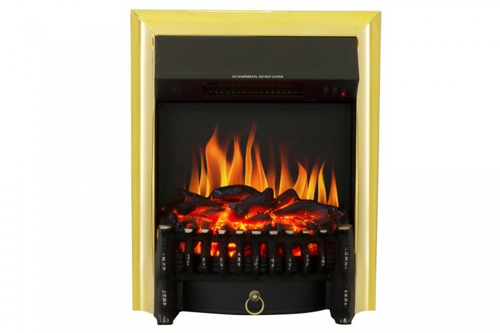 Каминокомплект Royal Flame Sorrento угловой c очагом Fobos FX Brass